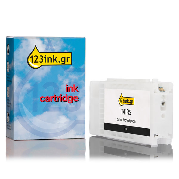 Συμβατό Μελάνι Epson T41R5 Black (123ink) C13T41R540C 083433 - 1