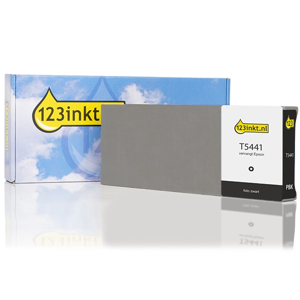 Συμβατό Μελάνι Epson T5441 High Capacity Photo Black (123ink) C13T544100C 025541 - 1