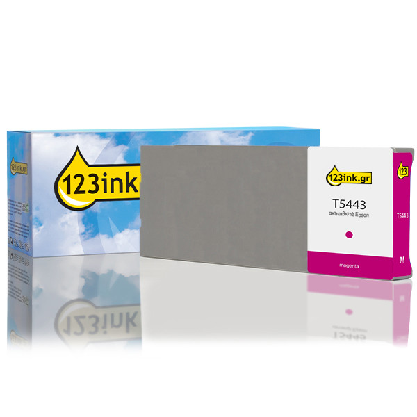 Συμβατό Μελάνι Epson T5443 High Capacity Magenta (123ink) C13T544300C 025561 - 1