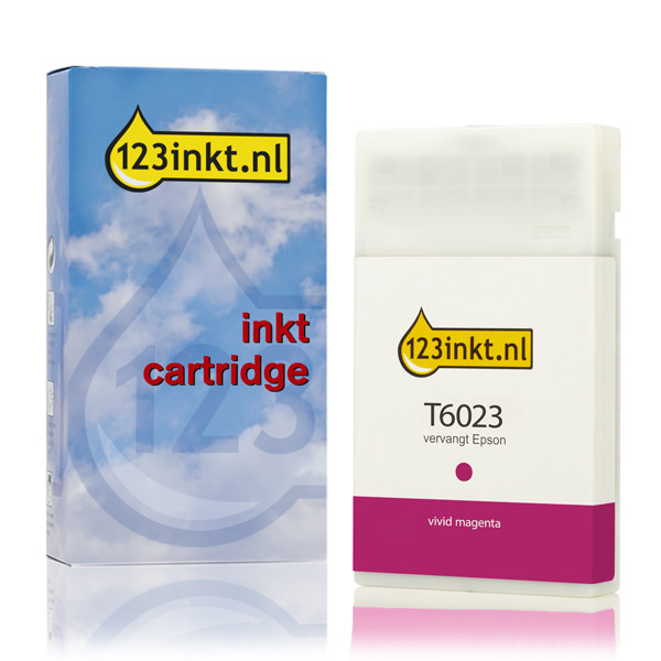 Συμβατό Μελάνι Epson T6023 Vivid Magenta (123ink) C13T602300C 026023 - 1