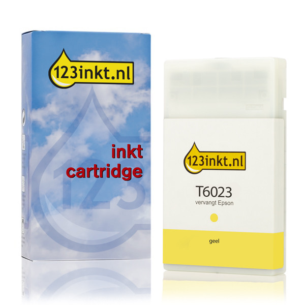 Συμβατό Μελάνι Epson T6024 Standard Capacity Yellow (123ink) C13T602400C 026025 - 1