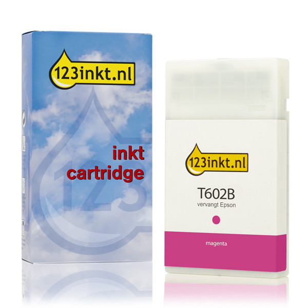 Συμβατό Μελάνι Epson T602B Standard Capacity Magenta (123ink) C13T602B00C 026115 - 1