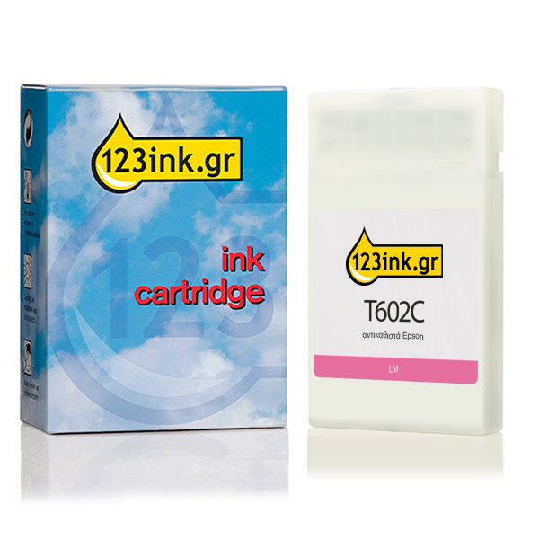 Συμβατό Μελάνι Epson T602C Standard Capacity Light Magenta (123ink) C13T602C00C 026117 - 1