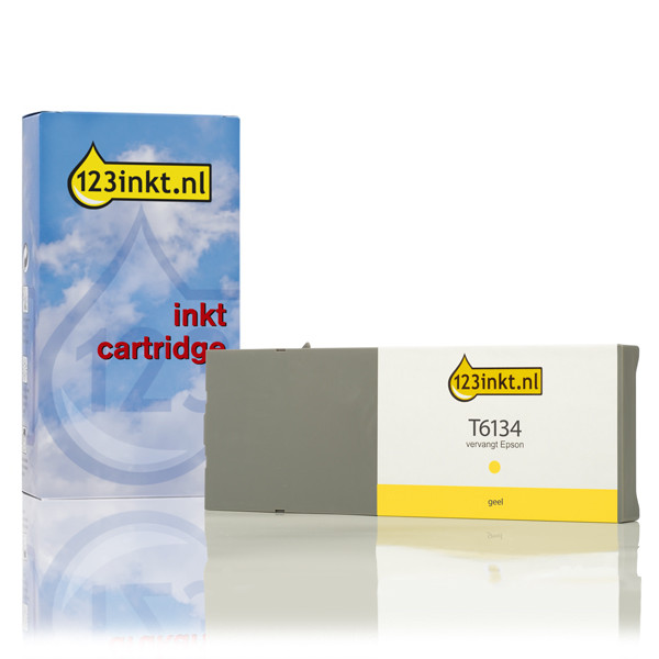 Συμβατό Μελάνι Epson T6134 Standard Capacity Yellow (123ink) C13T613400C 026103 - 1