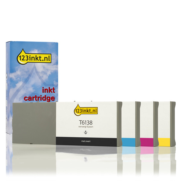 Συμβατό Μελάνι Epson T6138/32/33/34 4-pack (123ink)  127073 - 1