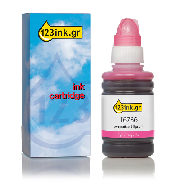 Συμβατό Μελάνι Epson T6736 Light Magenta (123ink) C13T67364AC 026827 - 1