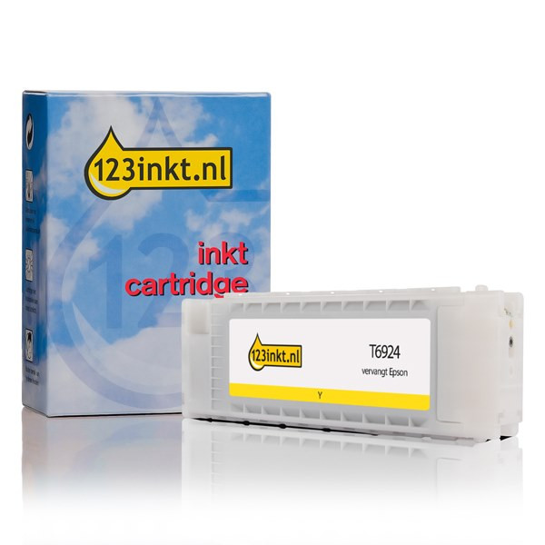 Συμβατό Μελάνι Epson T6924 Yellow (123ink) C13T692400C 026549 - 1