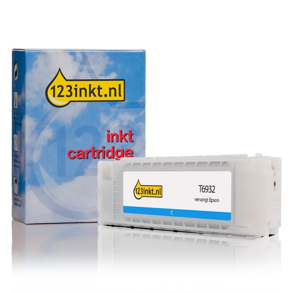 Συμβατό Μελάνι Epson T6932 High Capacity Cyan (123ink) C13T693200C 026555 - 1