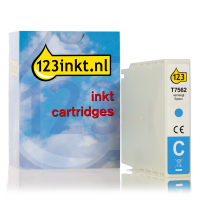 Συμβατό Μελάνι Epson T7562 Cyan (123ink) C13T756240C 026675