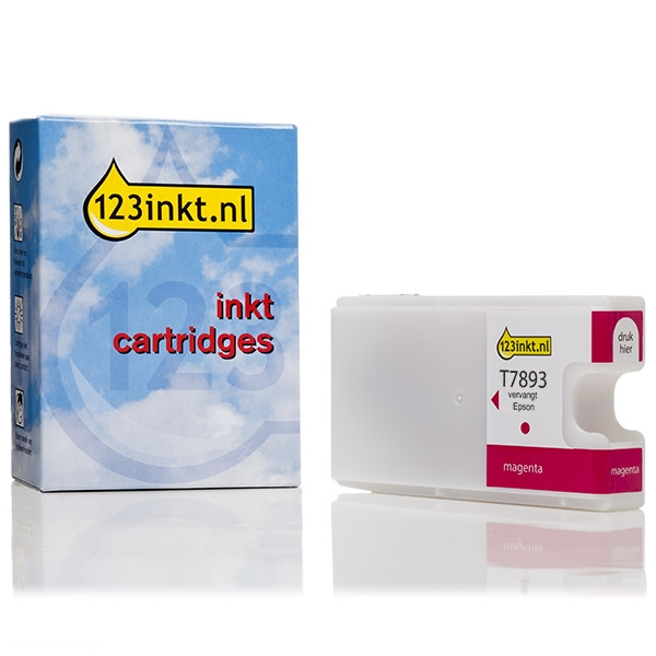 Συμβατό Μελάνι Epson T7893 High Capacity Magenta (123ink) C13T789340C 026665 - 1