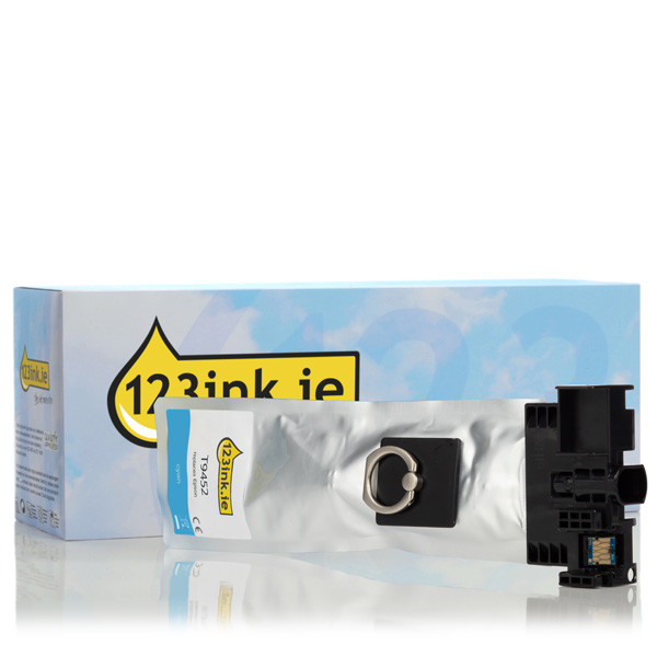 Συμβατό Μελάνι Epson T9452 High Cpacity Cyan (123ink) C13T945240C 025963 - 1