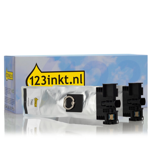 Συμβατό Μελάνι Epson T9461 Extra High Capacity Black 2-pack (123ink)  127092 - 1