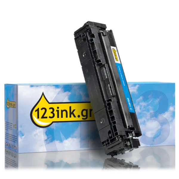 Συμβατό Toner Canon 054H C High Capacity Cyan (123ink) 3027C002C 070069 - 1