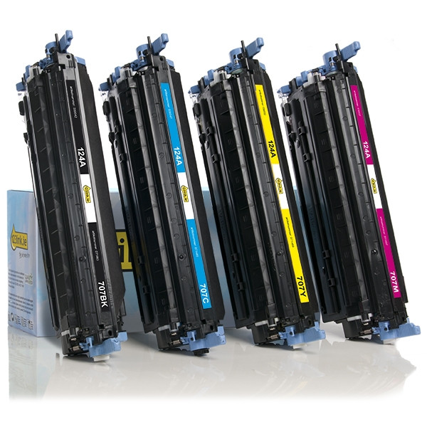 Συμβατό Toner Canon 707 BK/C/M/Y 4-pack (123ink)  130082 - 1