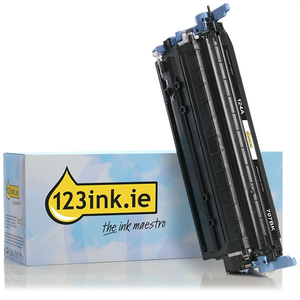 Συμβατό Toner Canon 707 BK Black (123ink) 9424A004AAC 071463 - 1