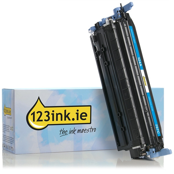 Συμβατό Toner Canon 707 C Cyan (123ink) 9423A004AAC 071465 - 1