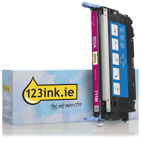 Συμβατό Toner Canon 711 M Magenta (123ink) 1658B002AAC 070991 - 1