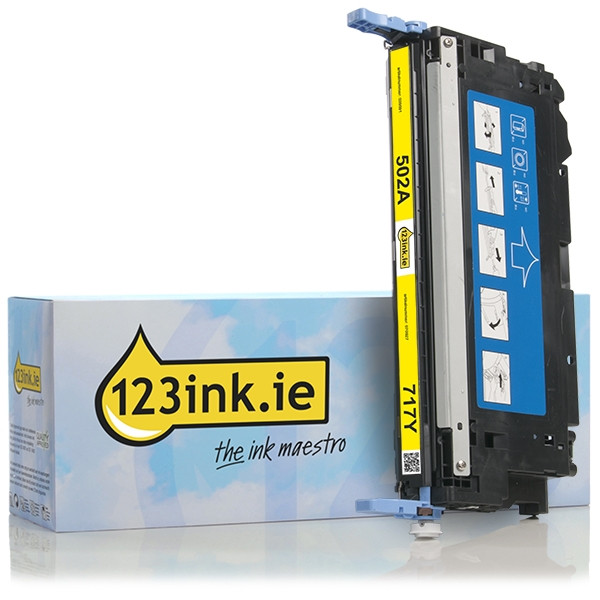 Συμβατό Toner Canon 717 Y Yellow (123ink) 2575B002AAC 070927 - 1