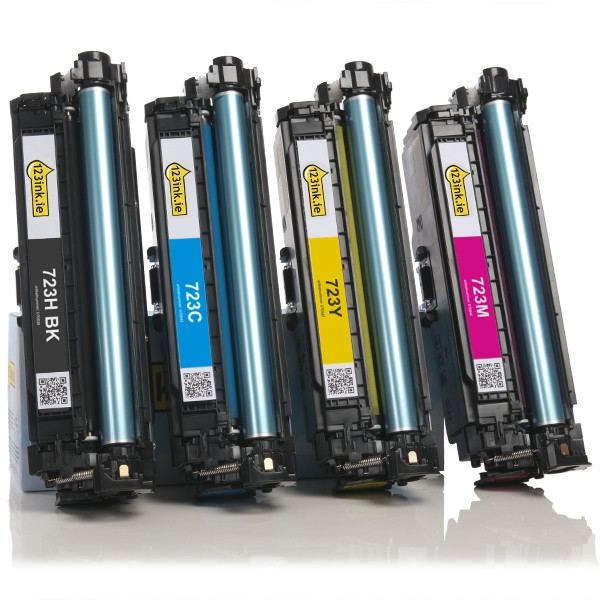 Συμβατό Toner Canon 723H BK/CM/Y 4-pack (123ink)  130087 - 1