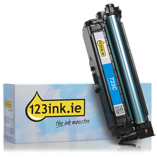 Συμβατό Toner Canon 723 C Cyan (123ink) 2643B002C 070843 - 1