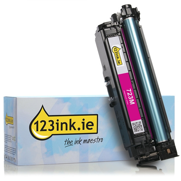 Συμβατό Toner Canon 723 M Magenta (123ink) 2642B002C 070845 - 1