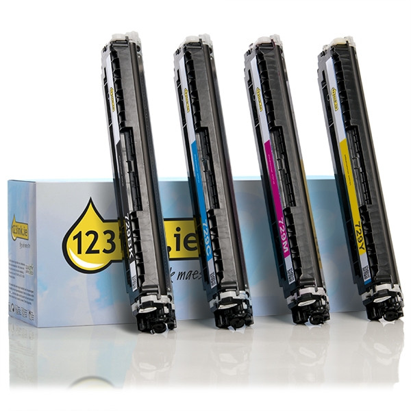 Συμβατό Toner Canon 729 BK/C/M/Y 4-pack (123ink)  130088 - 1