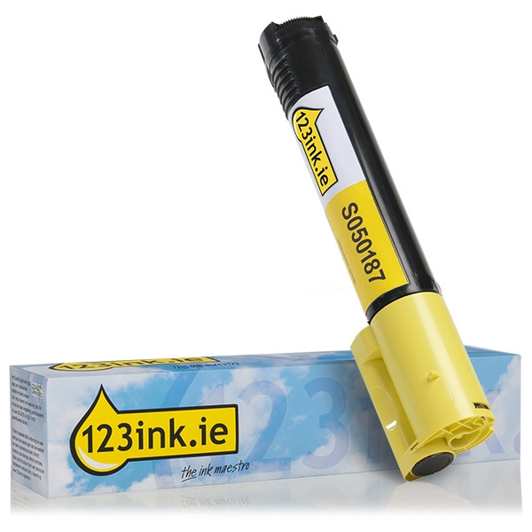 Συμβατό Toner Epson 0187 (S050187) High Capacity Yellow (123ink) C13S050187C 027792 - 1