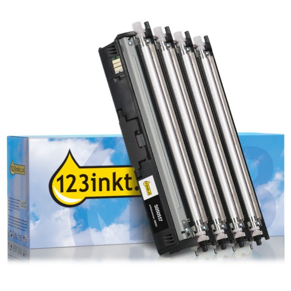 Συμβατό Toner Epson S050557/58/59/60 BK/C/M/Y High Capacity 4-pack (123ink)  130118 - 1