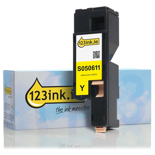 Συμβατό Toner Epson S050611 High Capacity Yellow (123ink) C13S050611C 028279 - 1