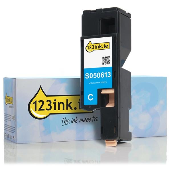 Συμβατό Toner  Epson S050613 High Capacity Cyan (123ink) C13S050613C 028275 - 1