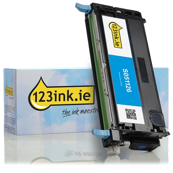 Συμβατό Toner Epson S051126 High Capacity Cyan (123ink) C13S051126C 028106 - 1