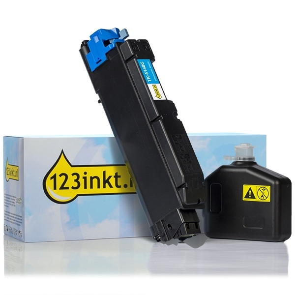 Συμβατό Toner Kyocera TK-5140C Cyan (123ink) 1T02NRCNL0C 094229 - 1