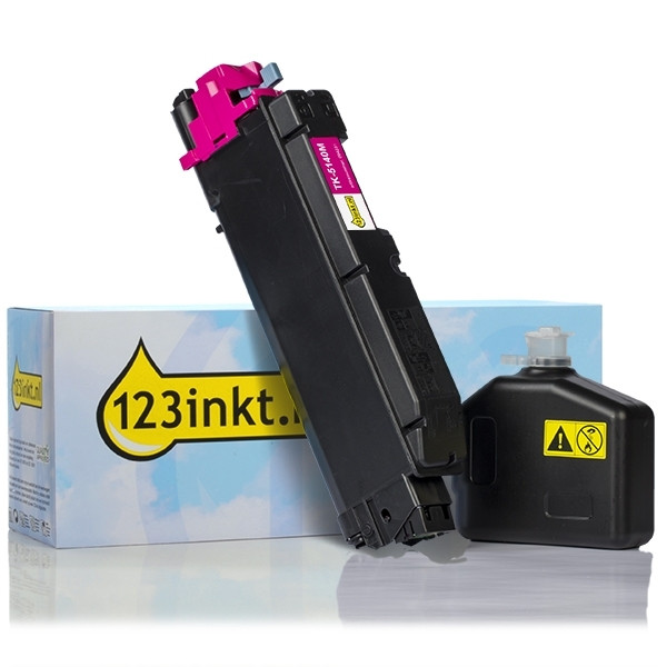 Συμβατό Toner Kyocera TK-5140M Magenta (123ink) 1T02NRBNL0C 094231 - 1