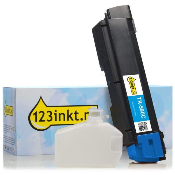 Συμβατό Toner Kyocera TK-590C Cyan (123ink) 1T02KVCNL0C 079313 - 1