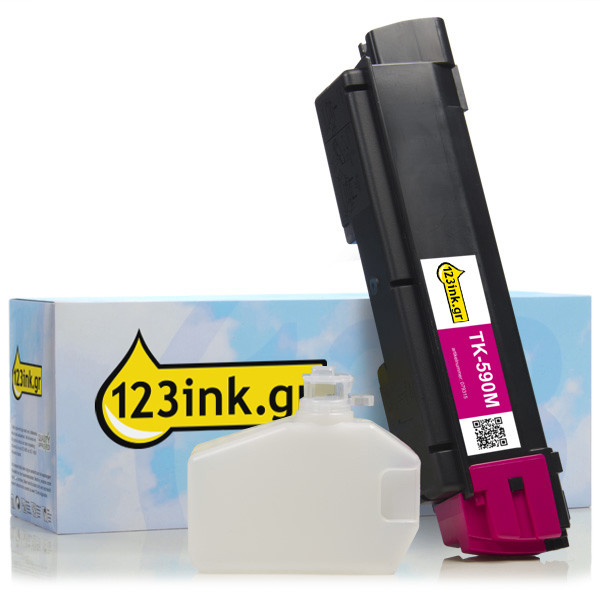 Συμβατό Toner Kyocera TK-590M Magenta (123ink) 1T02KVBNL0C 079315 - 1