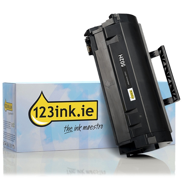 Συμβατό Toner Lexmark 502H (50F2H00) High Capacity Black (123ink) 50F2H00C 037311 - 1