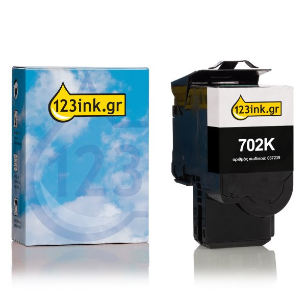 Συμβατό Toner Lexmark 702K (70C20K0) Black (123ink) 70C20K0C 037239 - 1