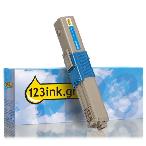 Συμβατό Toner OKI 44469706 Cyan (123ink) 44469706C 042553 - 1