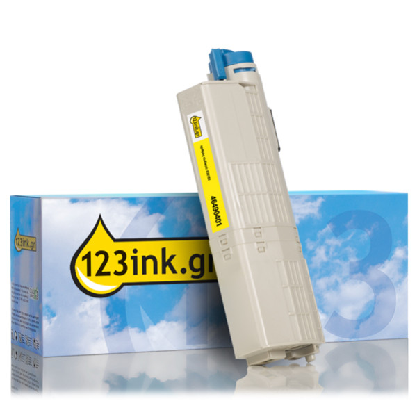 Συμβατό Toner OKI 46490401 Yellow (123ink) 46490401C 036155 - 1