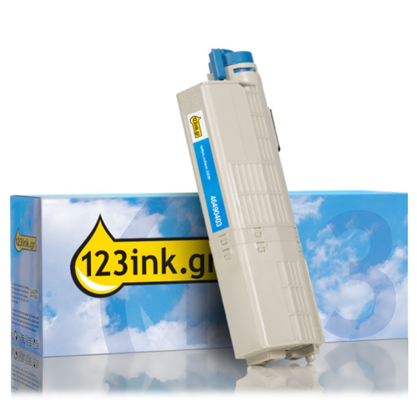 Συμβατό Toner OKI 46490403 Cyan (123ink) 46490403C 036151 - 1