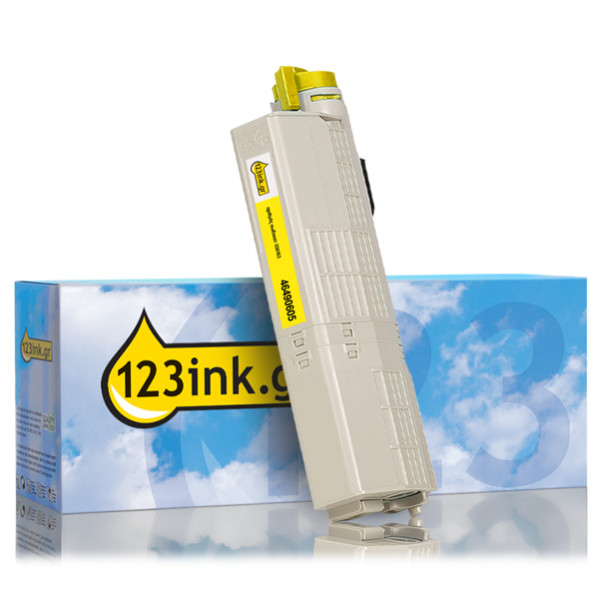 Συμβατό Toner OKI 46490605 High Capacity Yellow (123ink) 46490605C 036163 - 1