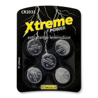 123inkt Μπαταρίες Xtreme Power CR2032 (5-pack) 150-803432C ADR00046C BR2032C CR2032/01BC GPCR2032C ADR00046