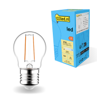 123inkt 123led E27 LED λαμπτήρας διάφανος 2,5W (25W)  LDR01822