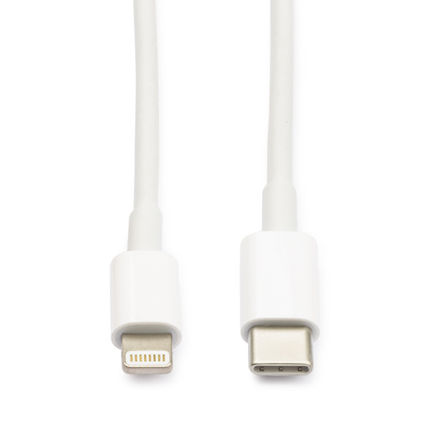 Apple iPhone Lightning καλώδιο φόρτισης USB-C, (1m) - Λευκό MQGJ2ZM/A A010221004 - 1