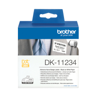 Brother Αυτοκόλλητες Ετικέτες Brother DK-11234 DK-11234 350552