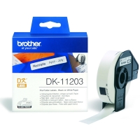 Brother Ετικέτες Brother DK-11203 17mm x 87mm Black on White DK11203 080714