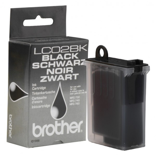 Brother Μελάνι Brother LC-02BK Black LC02BK 028509 - 1