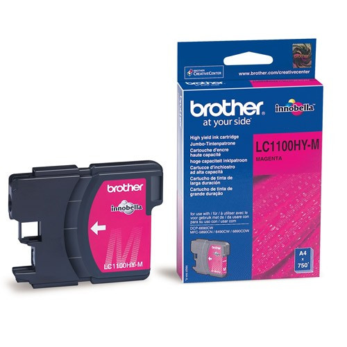 Brother Μελάνι Brother LC-1100HYM High Capacity Magenta LC1100HYM 028860 - 1