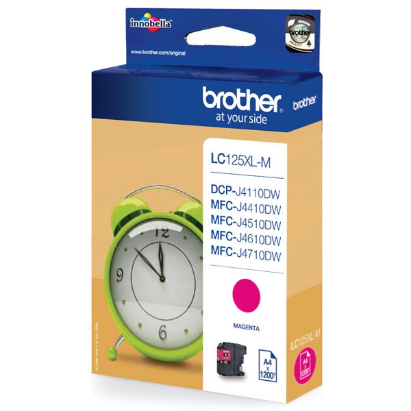 Brother Μελάνι Brother LC-125XLM High Capacity Magenta LC-125XLM 029102 - 1