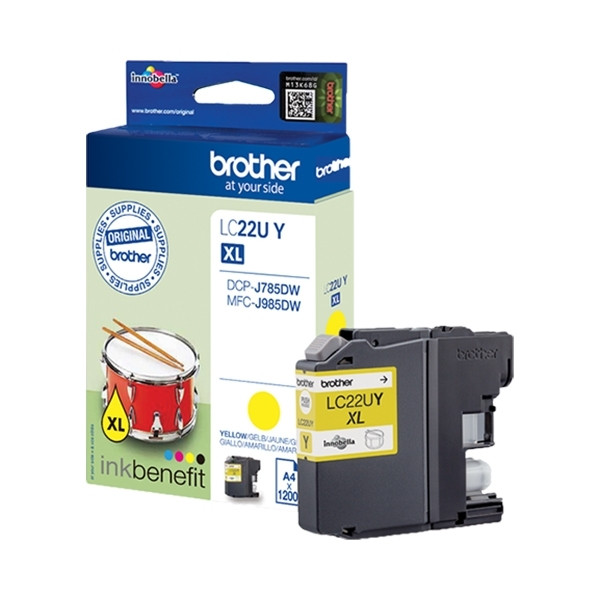 Brother Μελάνι Brother LC-22UY XL Yellow LC-22UY 350034 - 1